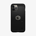 ACS01626 - iPhone 12 Pro Max Case Tough Armor in black showing the back