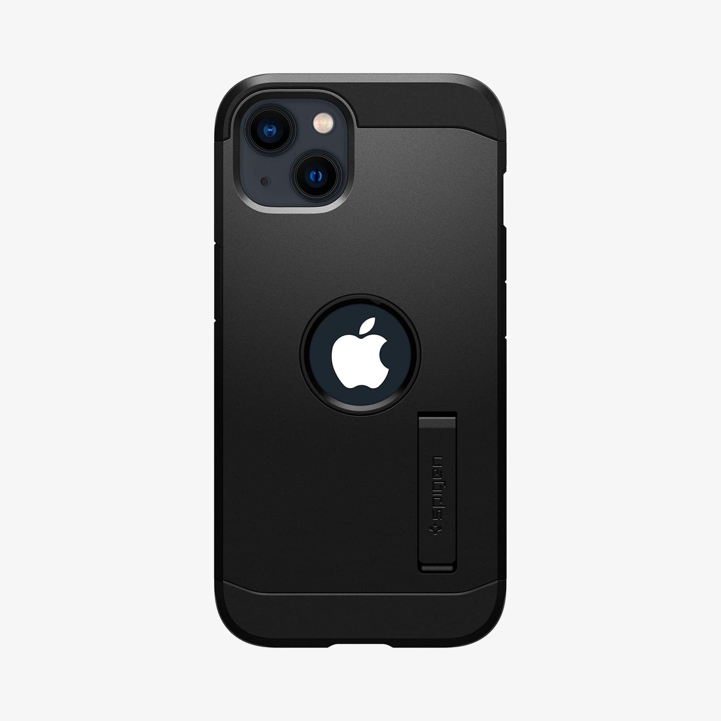 ACS03539 - iPhone 13 Case Tough Armor in black showing the back