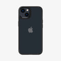 ACS03623 - iPhone 13 Case Ultra Hybrid Matte in frost black showing the back