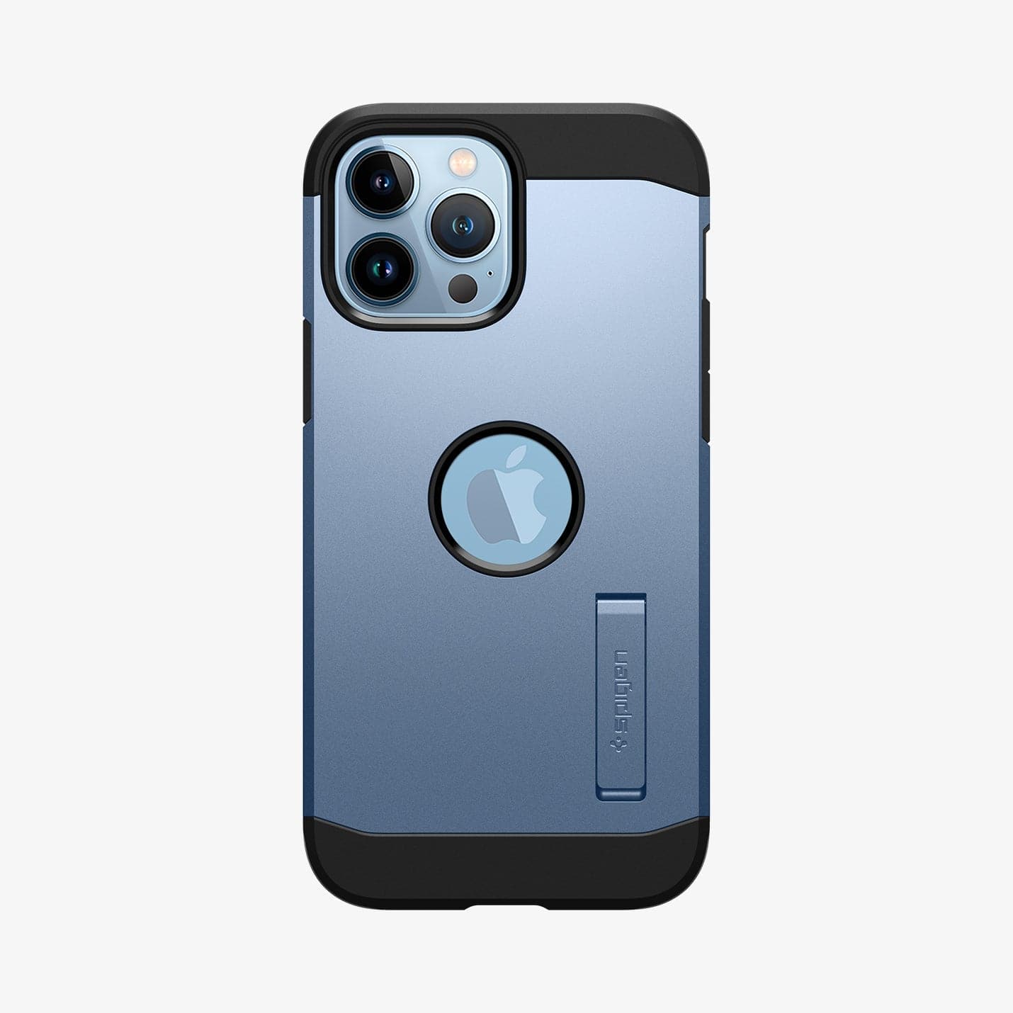 ACS03838 - iPhone 13 Pro Max Case Tough Armor in sierra blue showing the back