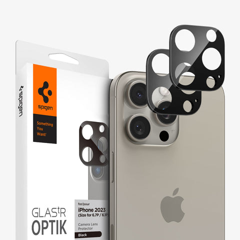 iPhone 15 Series - Camera Lens Protector Optik (Pack of 2)