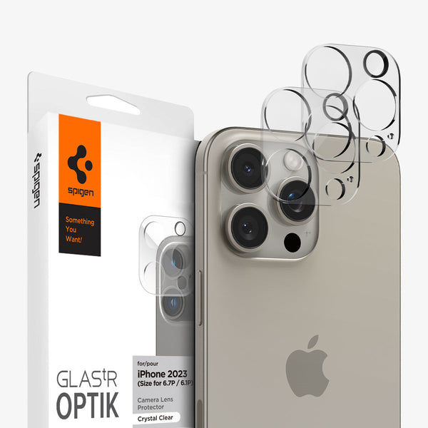 iPhone 15 Series - Optik Lens Protector (Pack of 2)