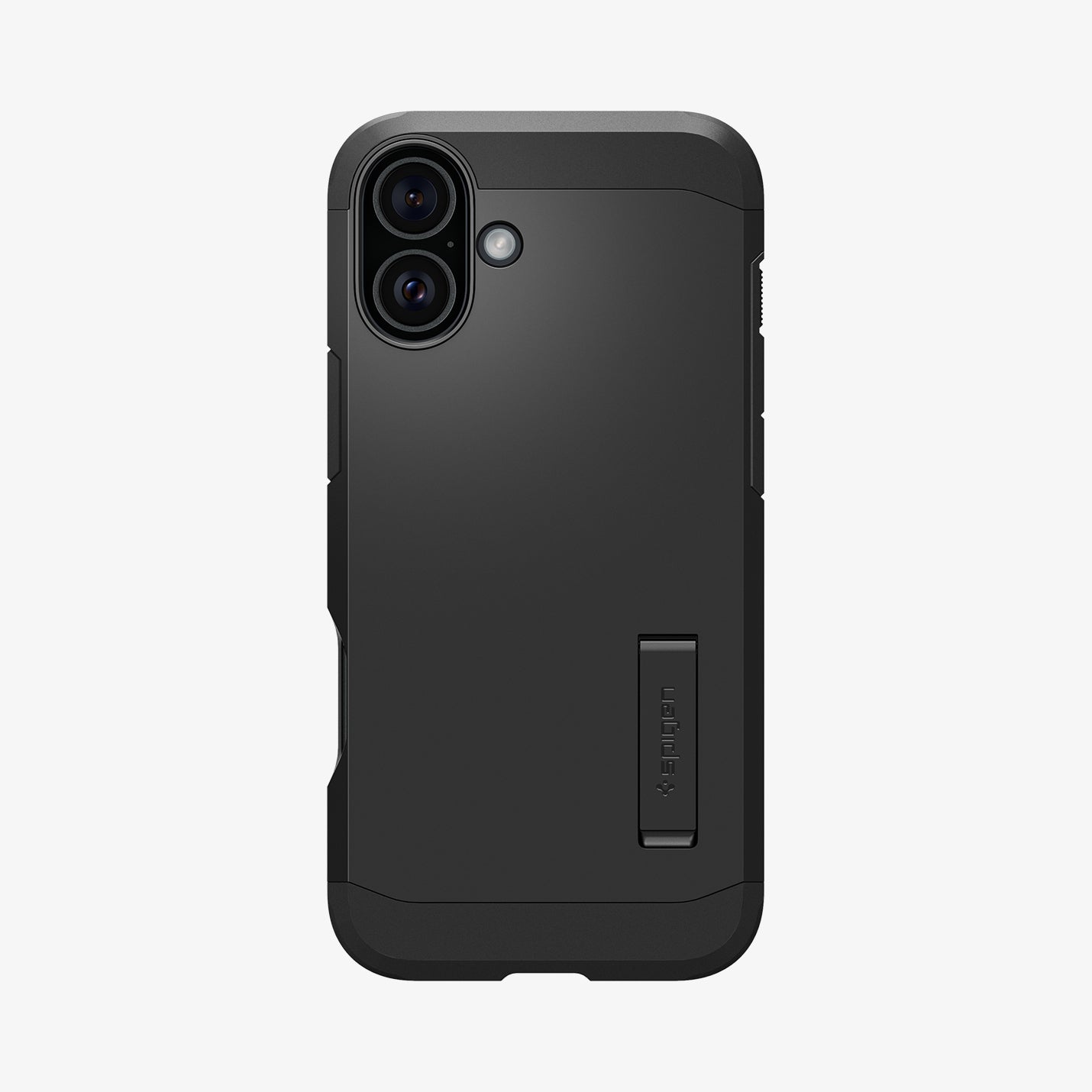 ACS08216 - iPhone 16 Case Tough Armor AI (MagFit) in Black showing the back