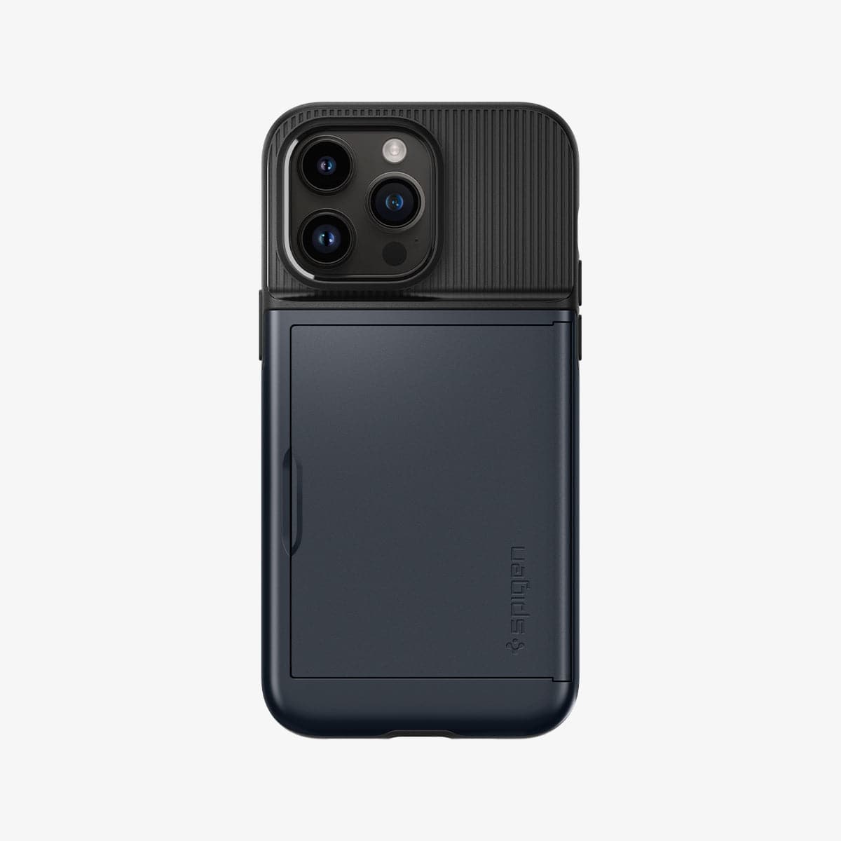 ACS04982 - iPhone 14 Pro Case Slim Armor CS in metal slate showing the back