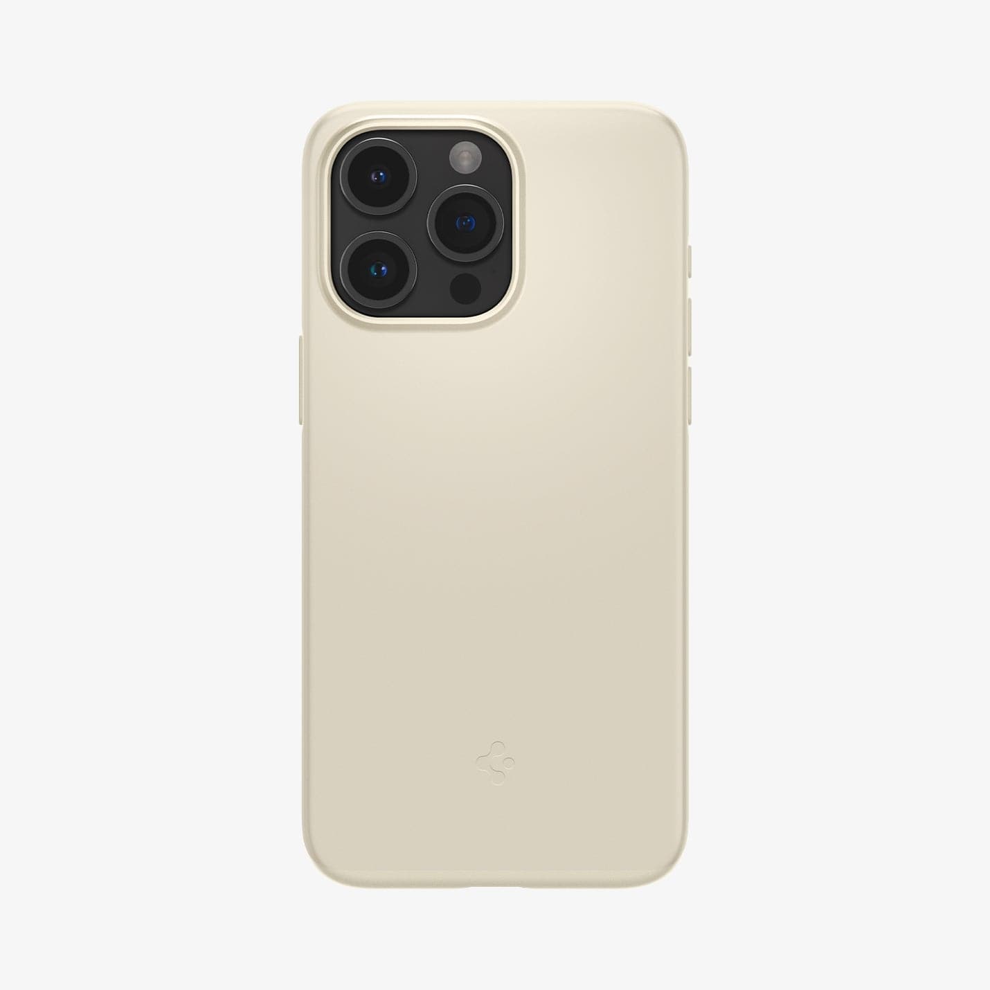 ACS06551 - iPhone 15 Pro Max Case Thin Fit in mute beige showing the back