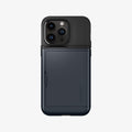 ACS04838 - iPhone 14 Pro Max Case Slim Armor CS in metal slate showing the back