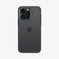 ACS06569 - iPhone 15 Pro Max Case Ultra Hybrid in frost green showing the back