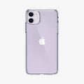 076CS27185 - iPhone 11 Case Ultra Hybrid in crystal clear showing the back