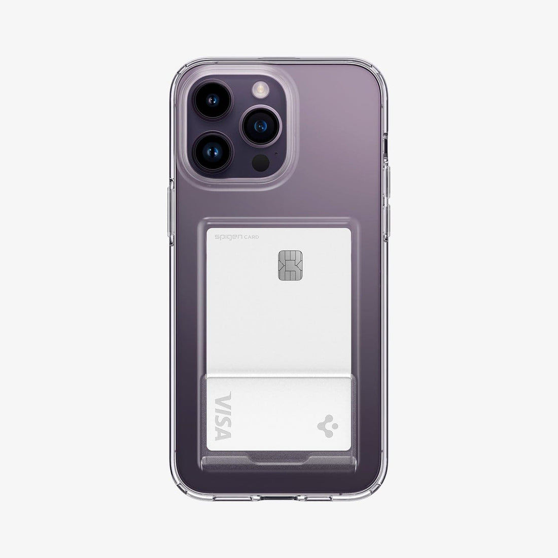 iPhone 14 Series - Crystal Slot Back Cover Case