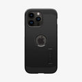ACS04985 - iPhone 14 Pro Case Tough Armor (MagFit) in black showing the back