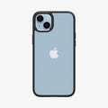 ACS05041 - iPhone 14 Case Ultra Hybrid in matte black showing the back