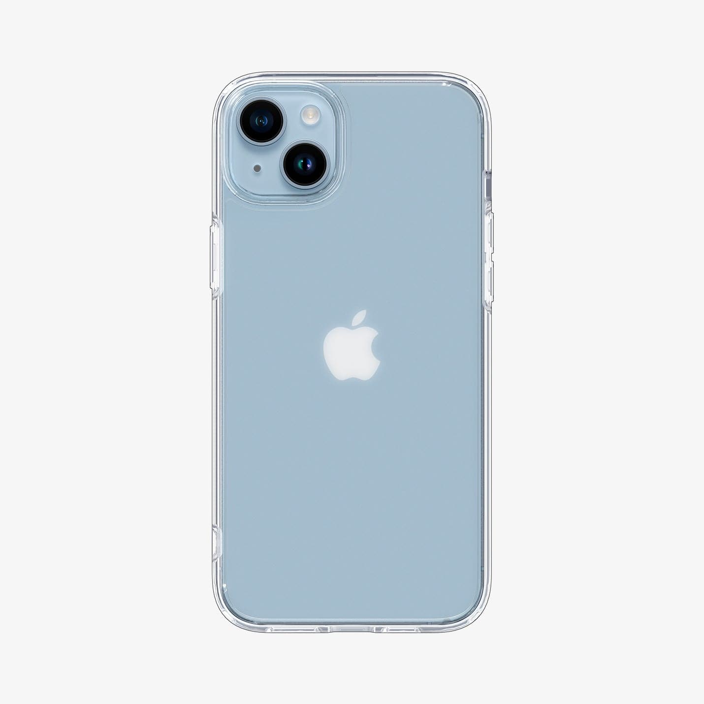 ACS04900 - iPhone 14 Plus Case Ultra Hybrid in frost clear showing the back