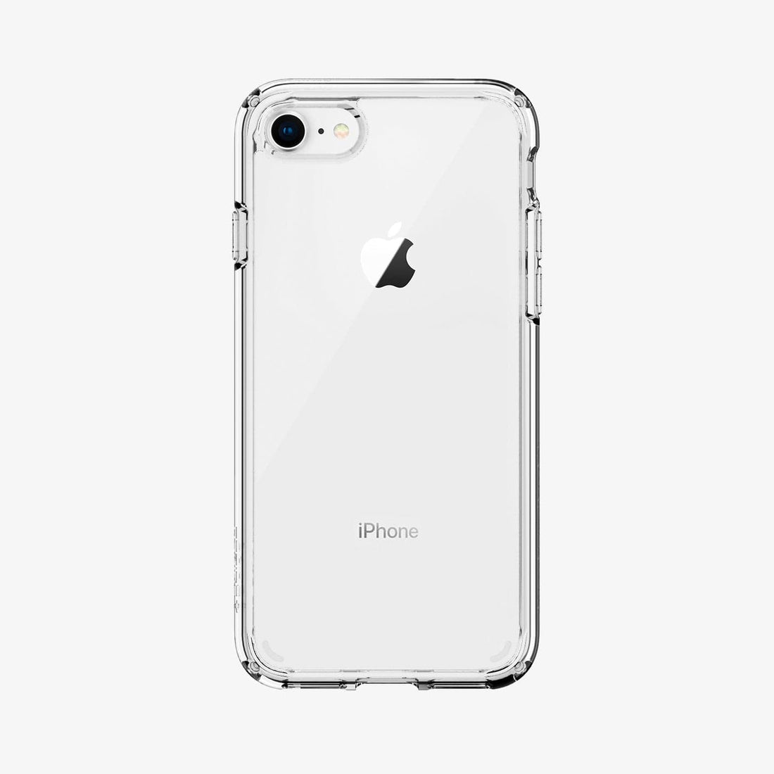 042CS20927 - iPhone 8 Series Ultra Hybrid Case in Crystal Clear showing the back