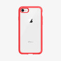 042CS21724 - iPhone 8 Series Ultra Hybrid Case in Red showing the back