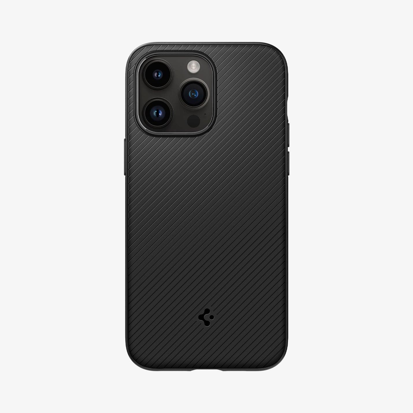 ACS04989 - iPhone 14 Pro Case Mag Armor (MagFit) in matte black showing the back