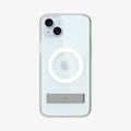 ACS06665 - iPhone 15 Plus Case Ultra Hybrid S (MagFit) in crystal clear showing the back