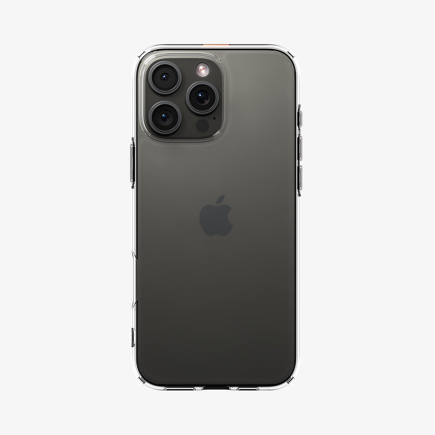 ACS07992 - iPhone 16 Pro Max Case Ultra Hybrid in Crystal Clear showing the back