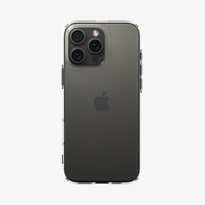 ACS07992 - iPhone 16 Pro Max Case Ultra Hybrid in Crystal Clear showing the back