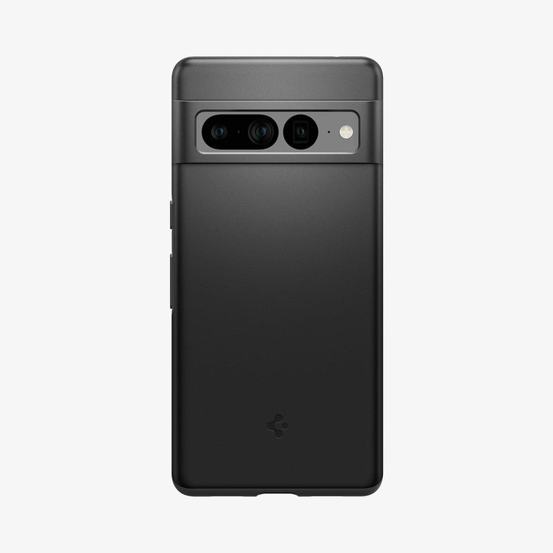 ACS04733 - Pixel 7 Pro Case Thin Fit in black showing the back