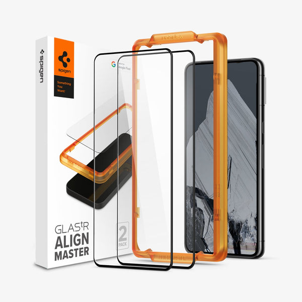 Pixel 8 Series - Alignmaster Full Cover Black