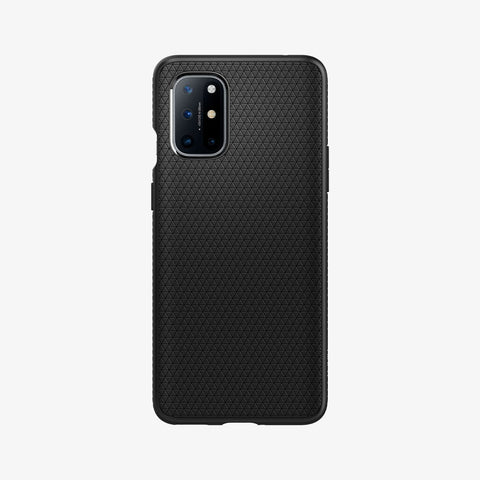 ACS02060 - OnePlus 8T Liquid Air Case in Matte Black showing the back