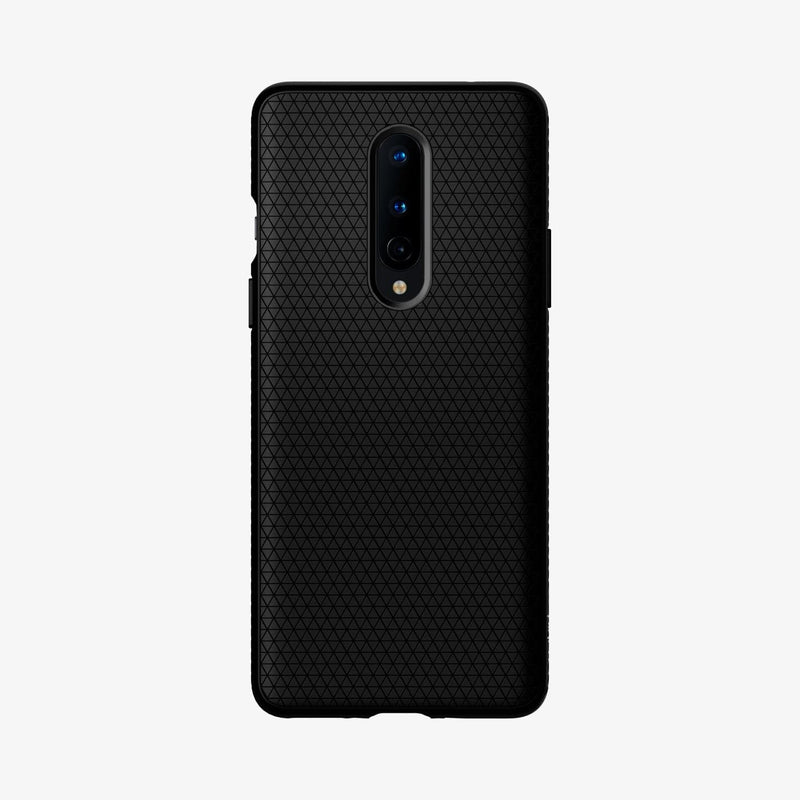 ACS00827 - OnePlus 8 Liquid Air Case in Matte Black showing the back