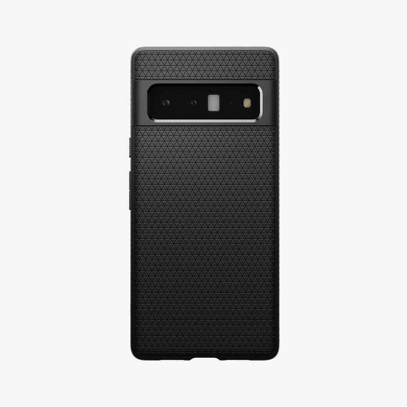 ACS03455 - Pixel 6 Pro Case Liquid Air in black showing the back