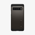 ACS03462 - Pixel 6 Pro Case Tough Armor in gunmetal showing the back