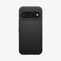ACS11449 - Pixel 11 Pro XL Liquid Air (Mag Fit) Matte Black case featuring a geometric textured pattern, raised camera surround, and precise camera cutout.