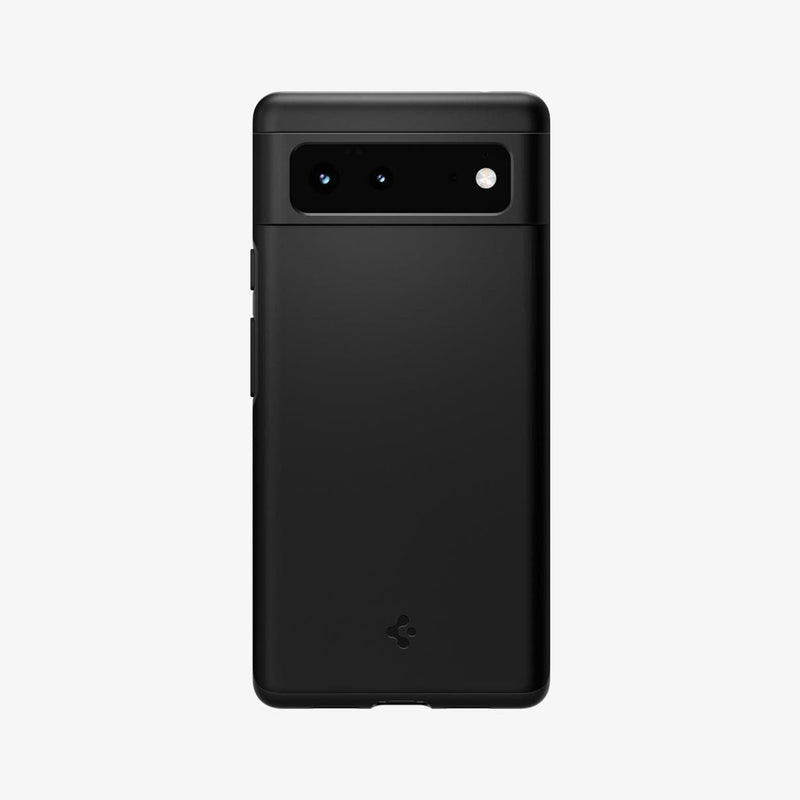 ACS03435 - Pixel 6 Case Thin Fit in black showing the back