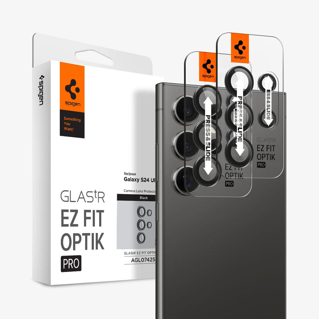 Galaxy S24 Series -  Lens Protector Optik Pro EZ Fit (Pack of 2)