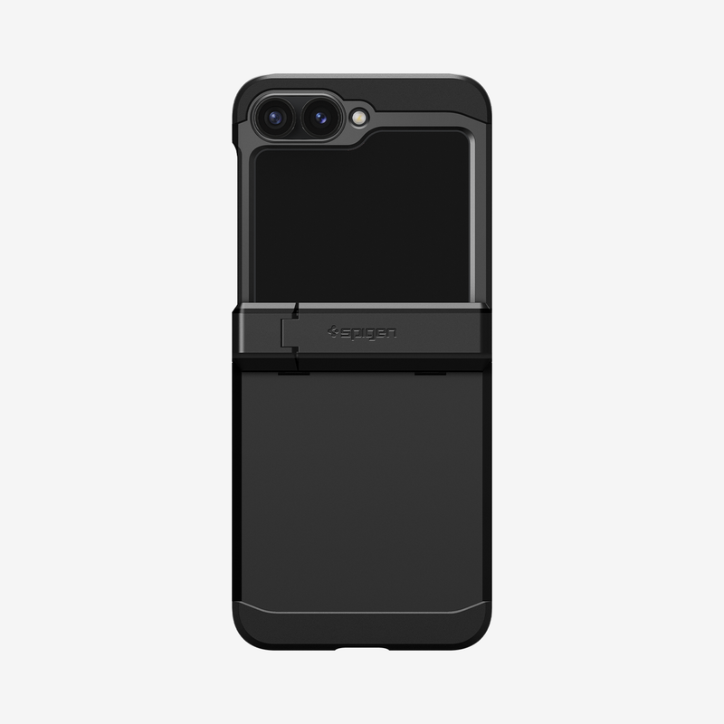 ACS07849 - Galaxy Z Flip 6 Case Tough Armor Pro in Black showing the back