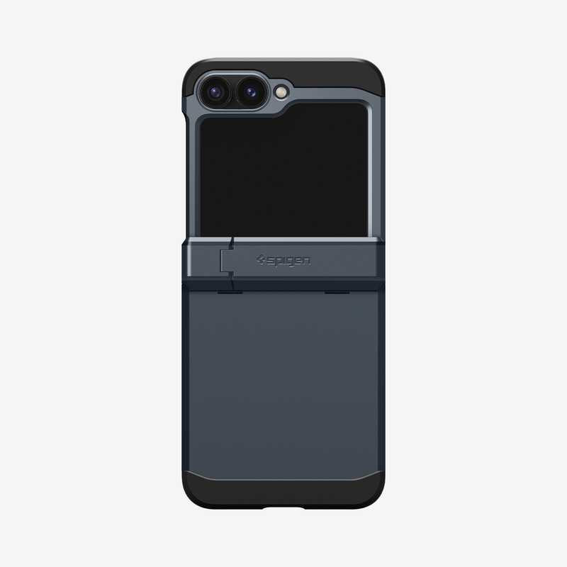 ACS08292 - Galaxy Z Flip 6 Case Tough Armor Pro in Metal Slate showing the back