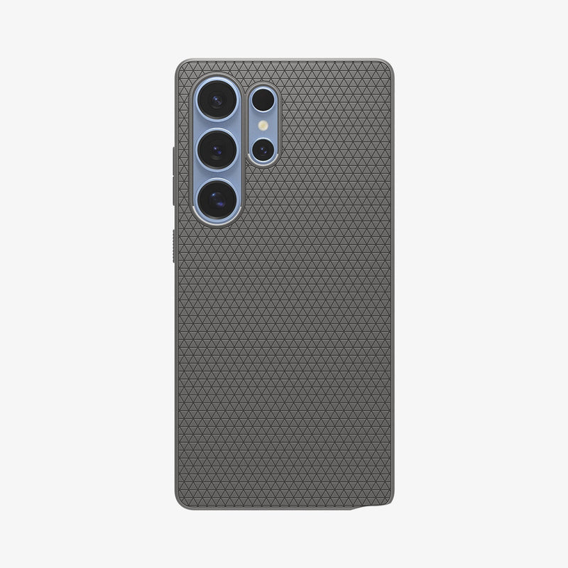 ACS08954 - Galaxy S25 Ultra Case Liquid Air in Marble Gray showing the back