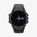 ACS07599 - Pixel Watch 3 (45mm) Case Rugged Armor Pro in Black showing the front and sides