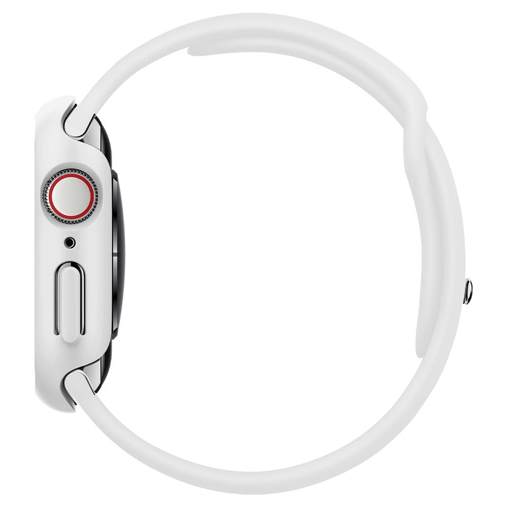 Apple Watch Series SE / 6 / 5 / 4 (40mm) Case Thin Fit in white showing the side