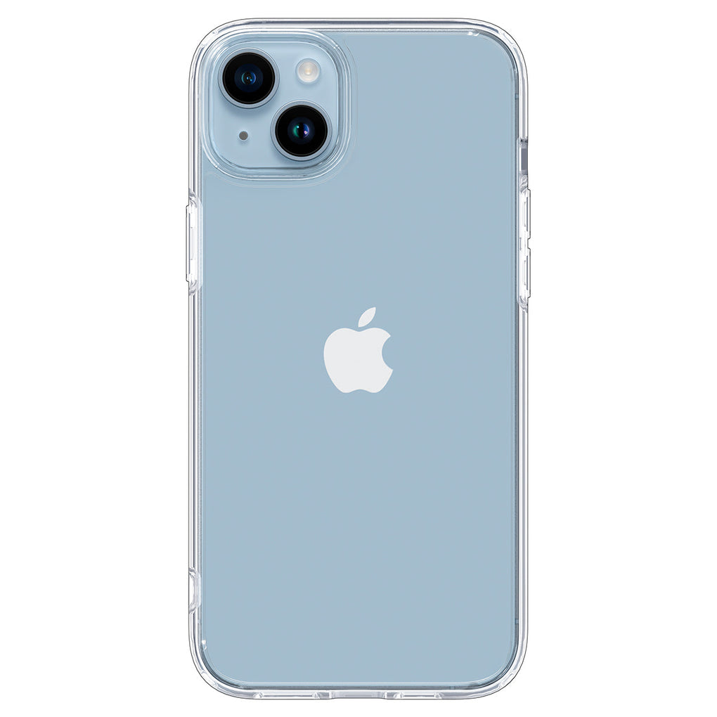 iPhone 14 Plus Case Ultra Hybrid in crystal clear showing the back