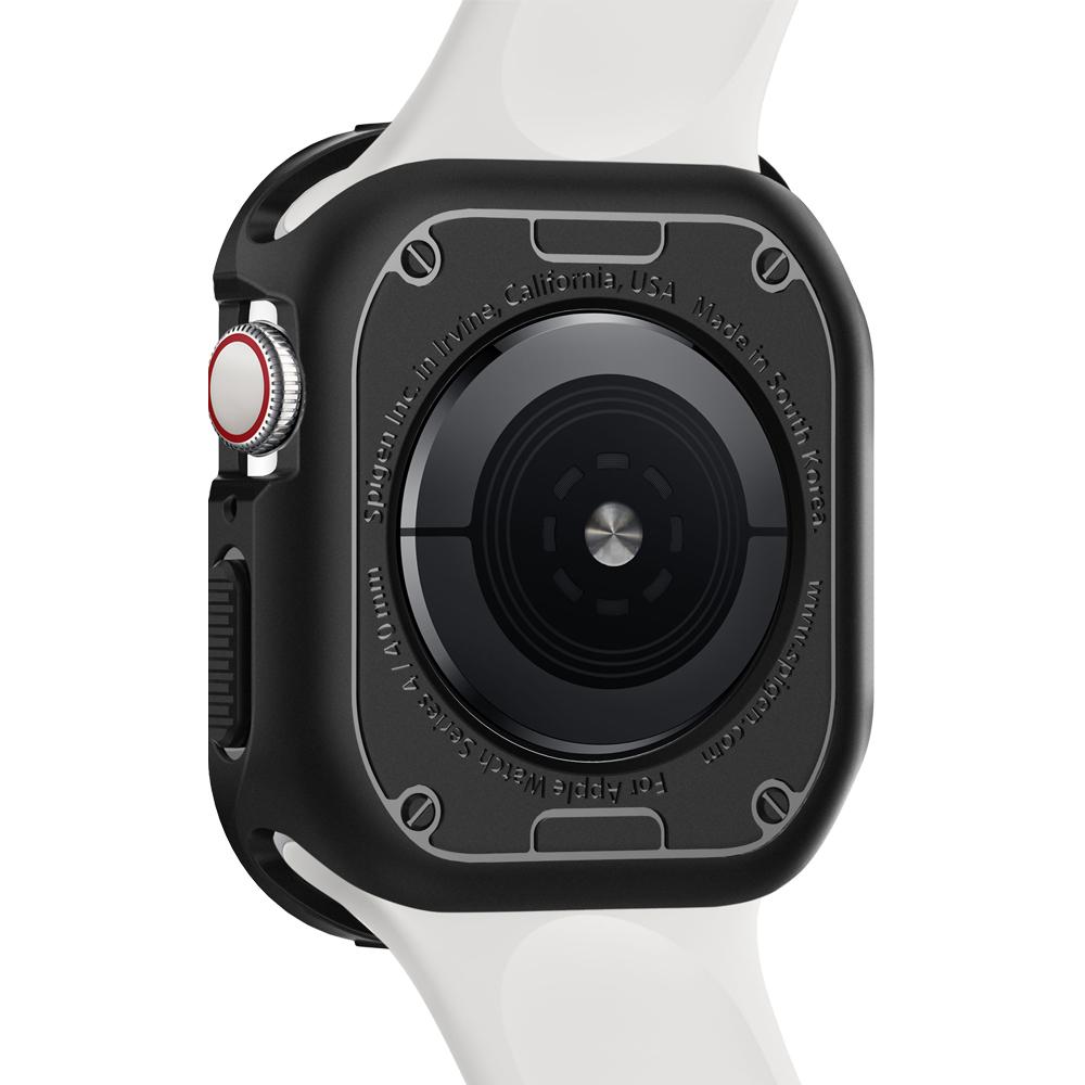 Rugged Armor	Black	facing backwards showing the back design of the	Apple Watch Series 5/4 (44mm)	device.