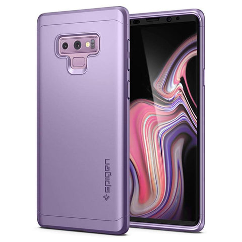 599CS24595 - Thin Fit 360	Lavender	Case	back design and a front view of the edge around the	Galaxy Note 9	device.