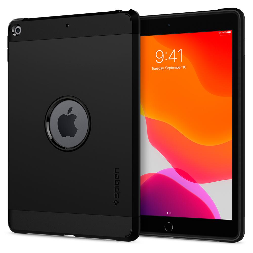 Tough Armor	Black	Case	back design and a front view of the edge around the	iPad10.2