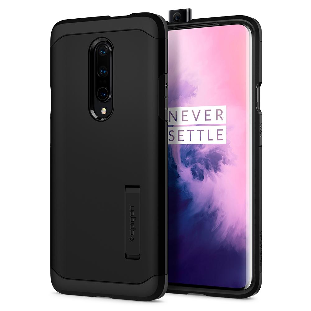 Tough Armor	Black	Case	back design and a front view of the edge around the	OnePlus 7 Pro	device.