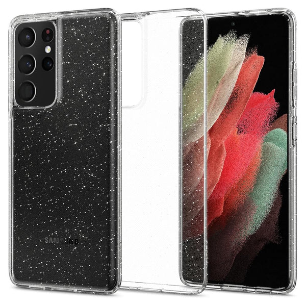 Galaxy S21 Ultra 5G Case Liquid Crystal Glitter